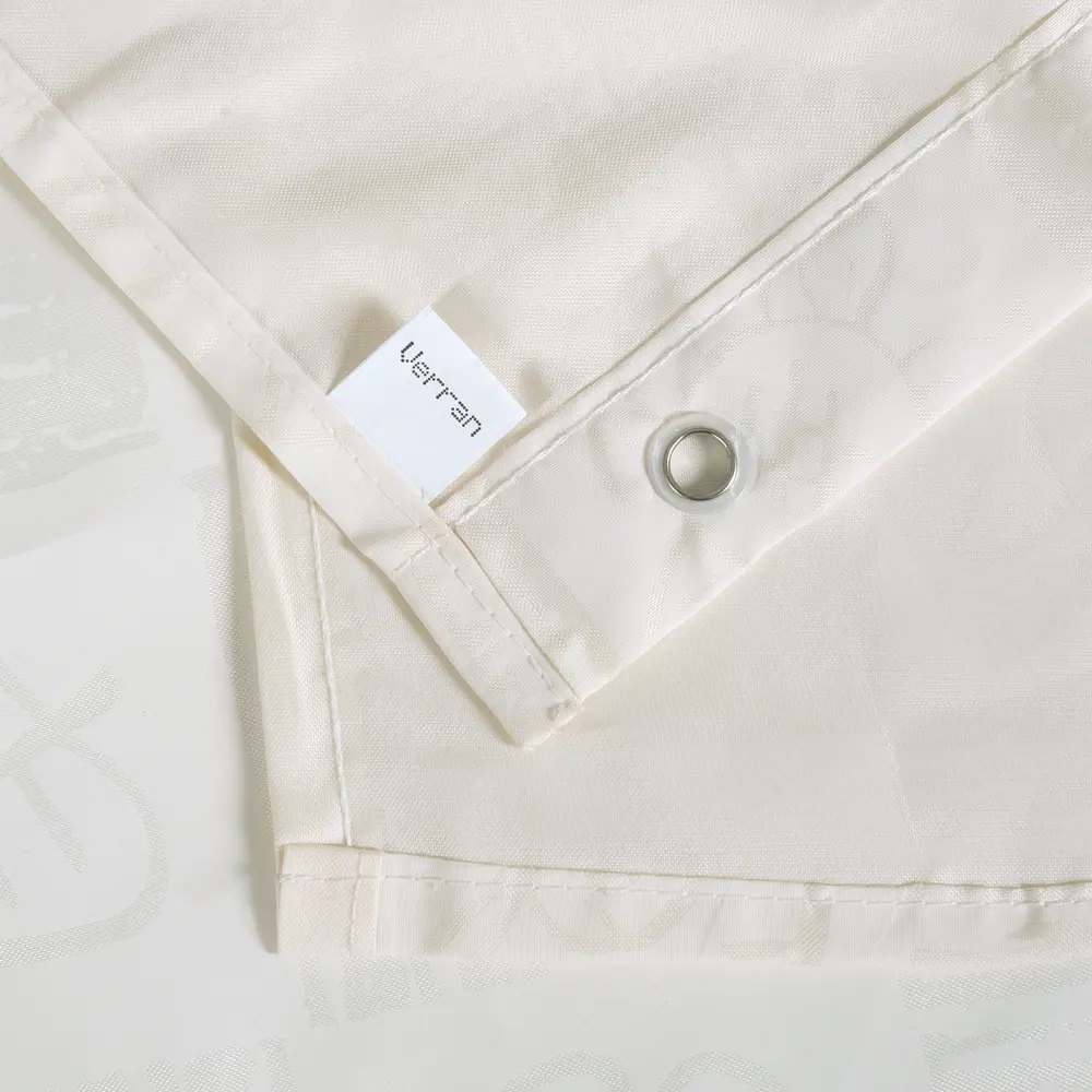 13872094 Штора для ванной Verran Dagha 240x200 см полиэстер цвет бежевый STLM-0003855 - Вид №5