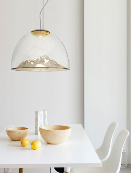 Подвесной светильник SP MOUNTA Grey/Chrome от Axo Light AXO LIGHT ДИЗАЙНЕРСКИЕ 243097 Хром  - Вид №6