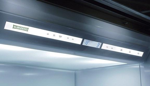 Sub-Zero Встраиваемый вертикальный морозильник из нержавеющей стали класса а +  Icbbi-36f/s/th  - Вид №7