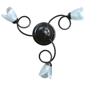 Люстра потолочная Светус Кассиопея черная 80-3x60-645