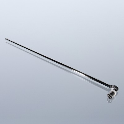 VTm.281.PN.001615 Пресс-фитинг – угольник с хромированной трубкой прямой Valtec 16 х 15 мм, 30 см  - Вид №1