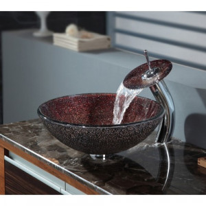 C-GV570-12mm-KGW1700 Накладная раковина на столешницу  прямоугольная Krausru