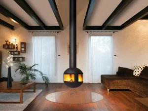 Focus creation Центральный подвесной камин Agorafocus