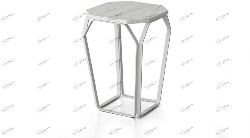MEMEDESIGN Приставной столик из каррарского мрамора по контракту Tray sun-id-1485574