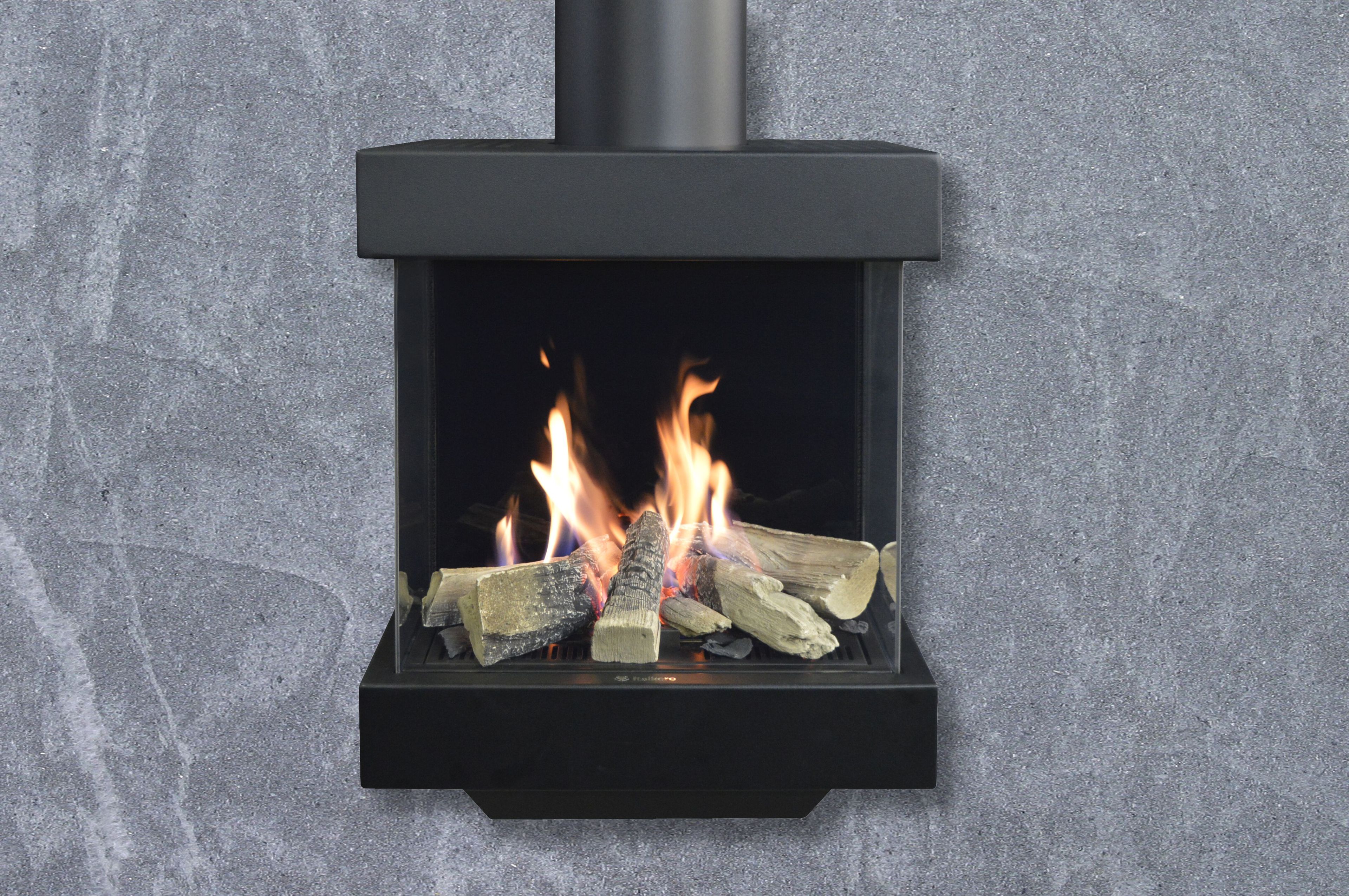 Настенный газовый камин с тройным фасадом ITALKERO SORRENTO ARCH-00141284 - Вид №2