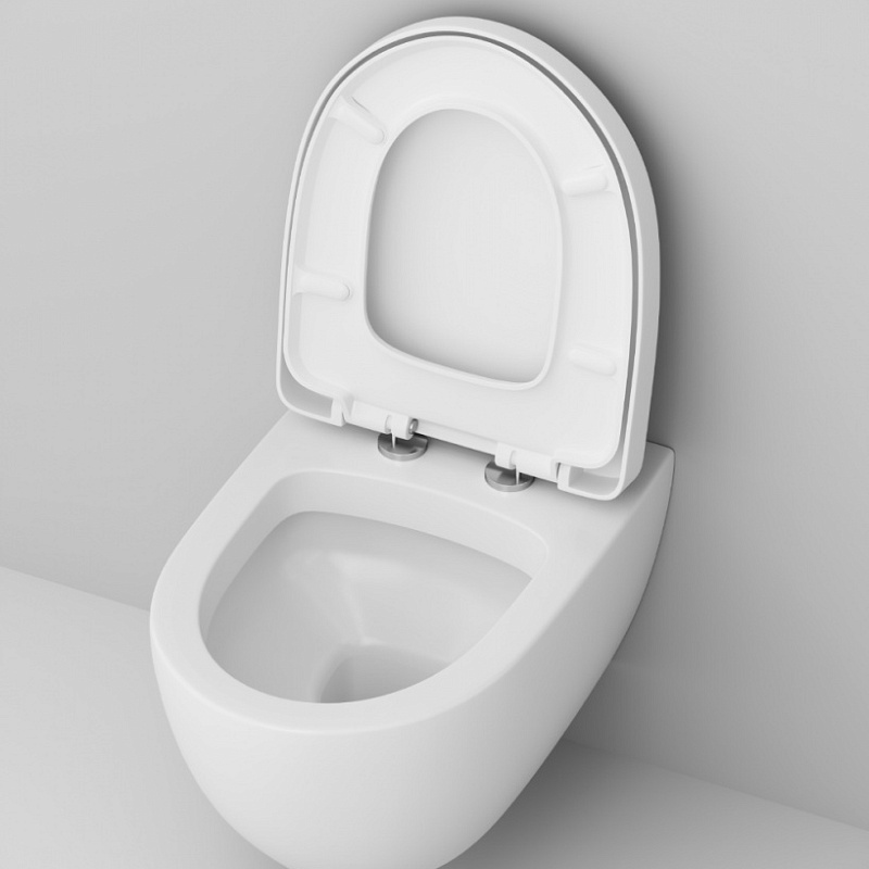 IS49051.111738 Комплект инсталляция с клав Pro L глянц хром с подвесным унитазом с сид м/лифт AM.PM Awe - Вид №4