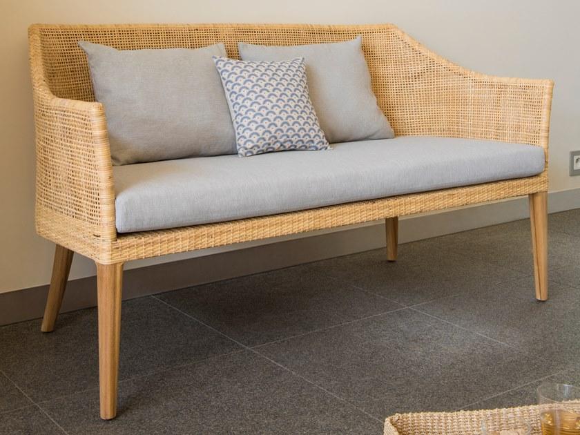 Kok Maison 2-х местный диван из ротанга Saigon 461-2 - Вид №2