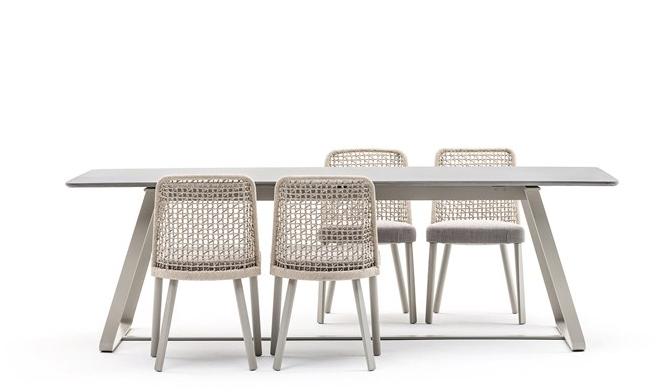 Varaschin Прямоугольный деревянный стол Kolonaki 3387 - Вид №5