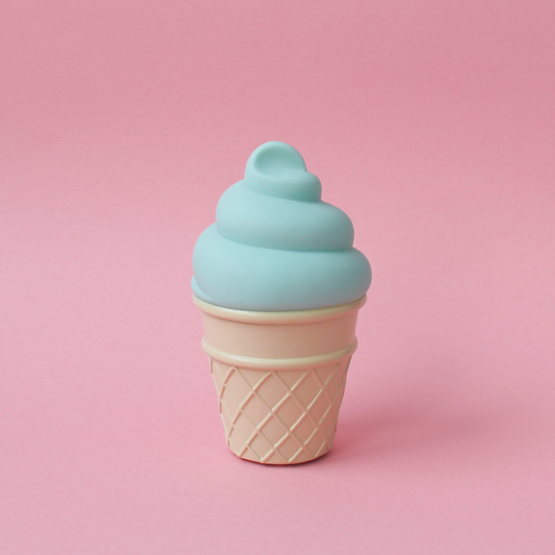 Ночник детский Mint Ice Cream LITTLE LOVELY COMPANY  281743 Голубой;молочный Santreyd  - Вид №2