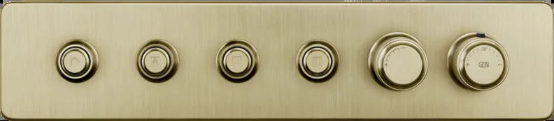 Смеситель для душа 65226 727 Gessi Hi-fi ЛАТУНЬ МАТОВАЯ PVD