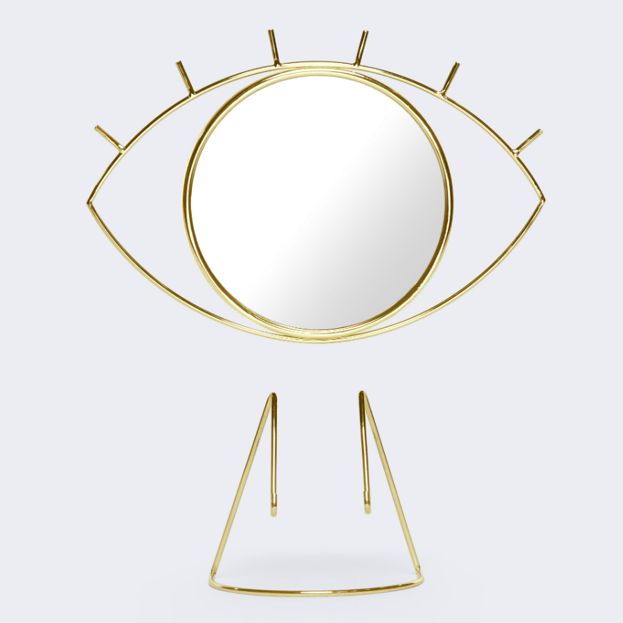 DYCYCLOTM Зеркало настольное cyclops, золотое Doiy  - Вид №4