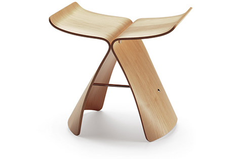 VITRA Табурет бабочка Sori Yanagi, 1954 Vitraglobal sun-id-1986444