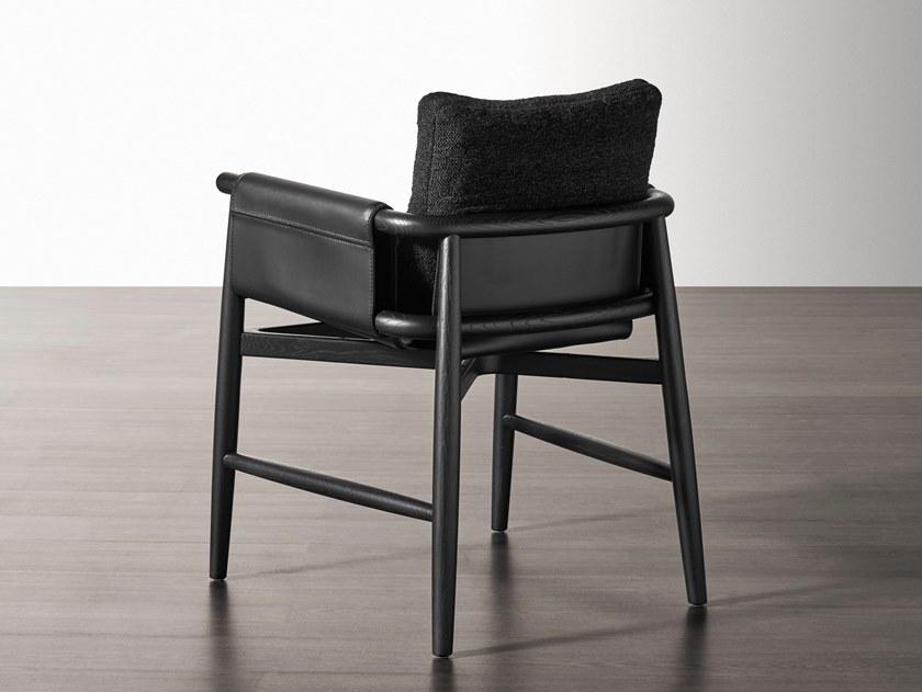 Meridiani Кожаное кресло с подлокотниками Teresina sun-id-1459085 - Вид №1