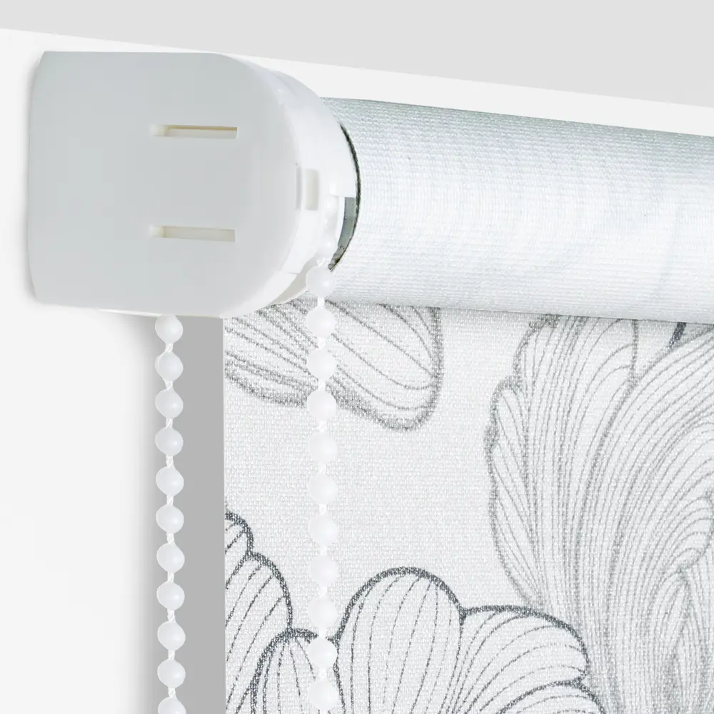 Штора рулонная Nature 140x175 см серая GARDEN STLM-2165764 - Вид №1