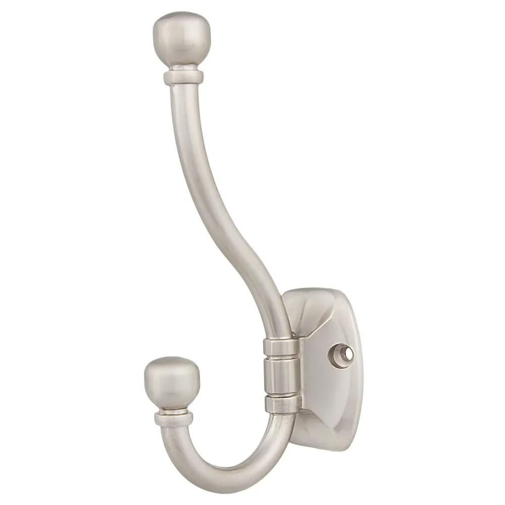 Крючок c шариком, металл, цвет никель LAMPLANDIA STLM-2174328