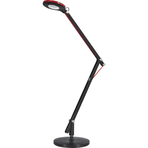 Рабочая лампа настольная светодиодная Camelion KD-844 на струбцине и с настенным кронштейном, цвет чёрный