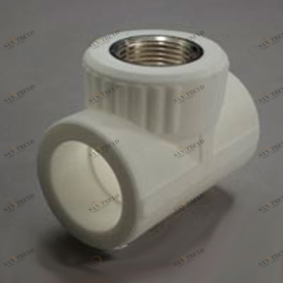 Тройник комбинированный (вн.рез.) 20-1/2 Grise PP-R PROAQUA 27220