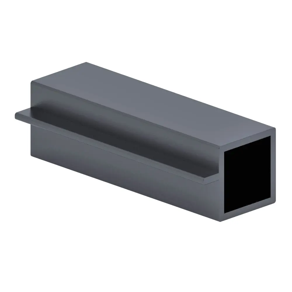 Santreyd Алюминиевый профиль для стекла 1000 мм графитовый 87690762 STLM-0074930