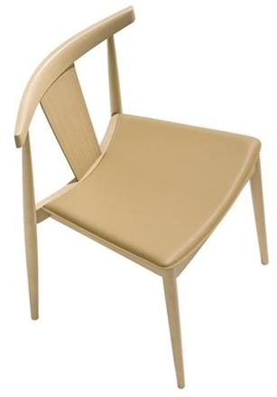 Andreu World Стул из бука, штабелируемый, со встроенной подушкой Smile Si0326 - Вид №2