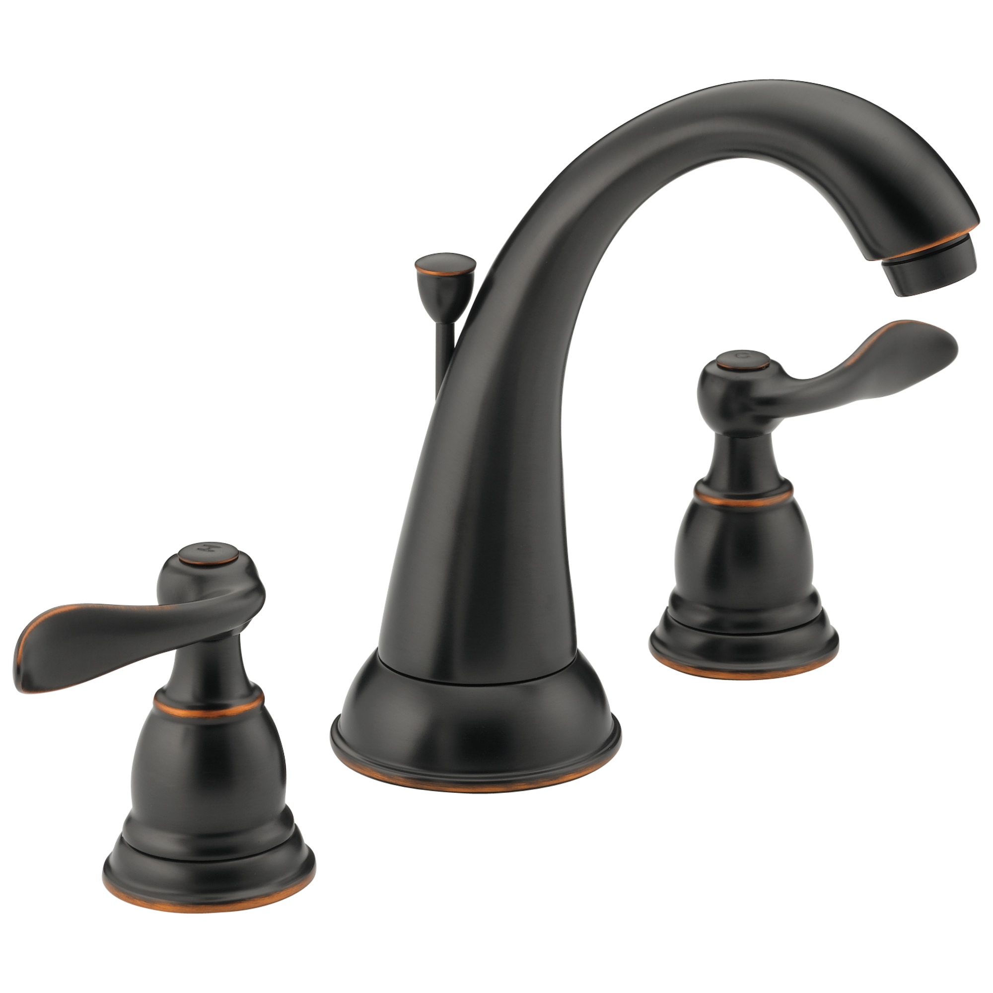 B3596LF-OB Смеситель для ванной комнаты с двумя ручками Delta Faucet Windemere Масляная натертая бронза 
