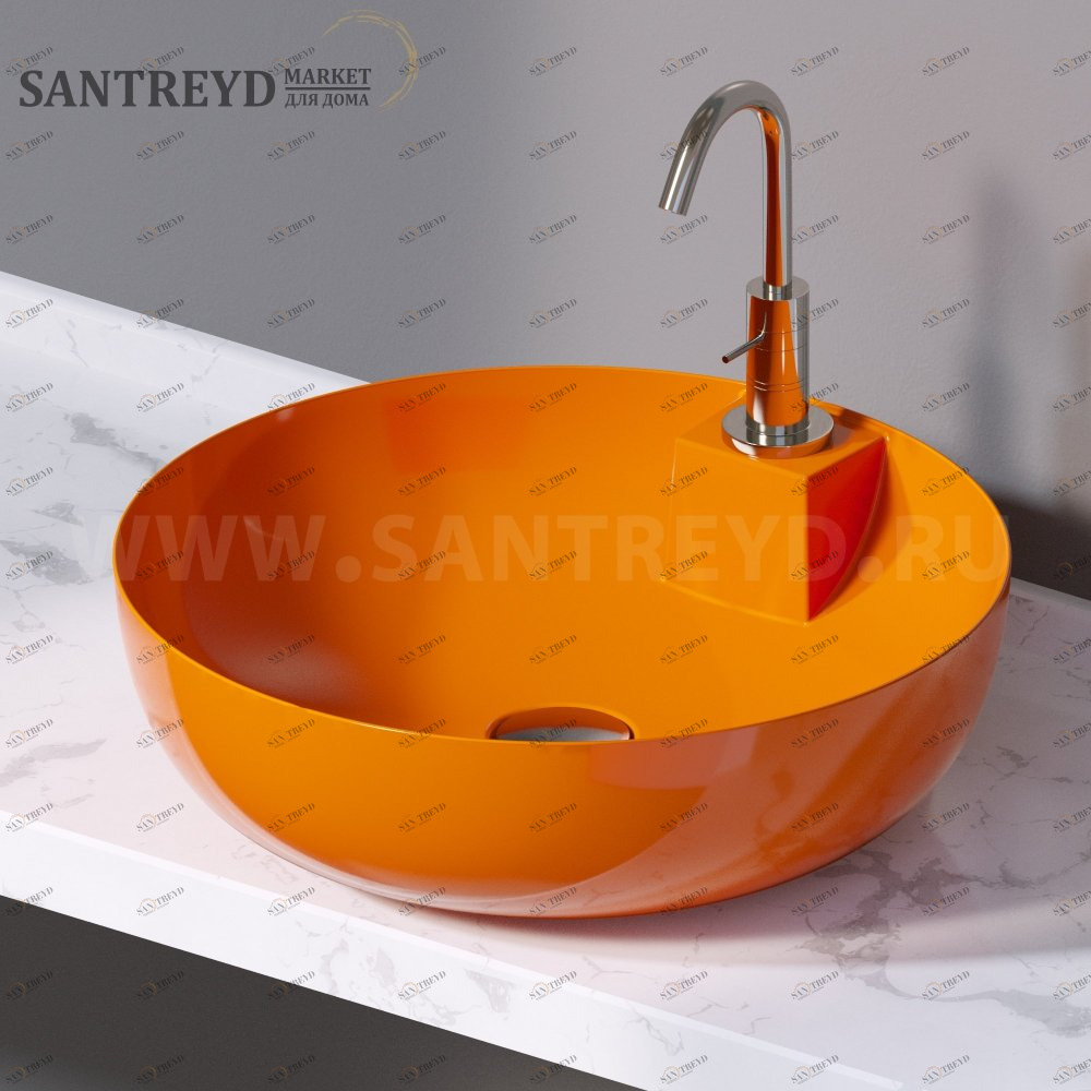 L605114 Накладная раковина на столешницу  круглая A. e T. Italia ELITE AeT ITALIA