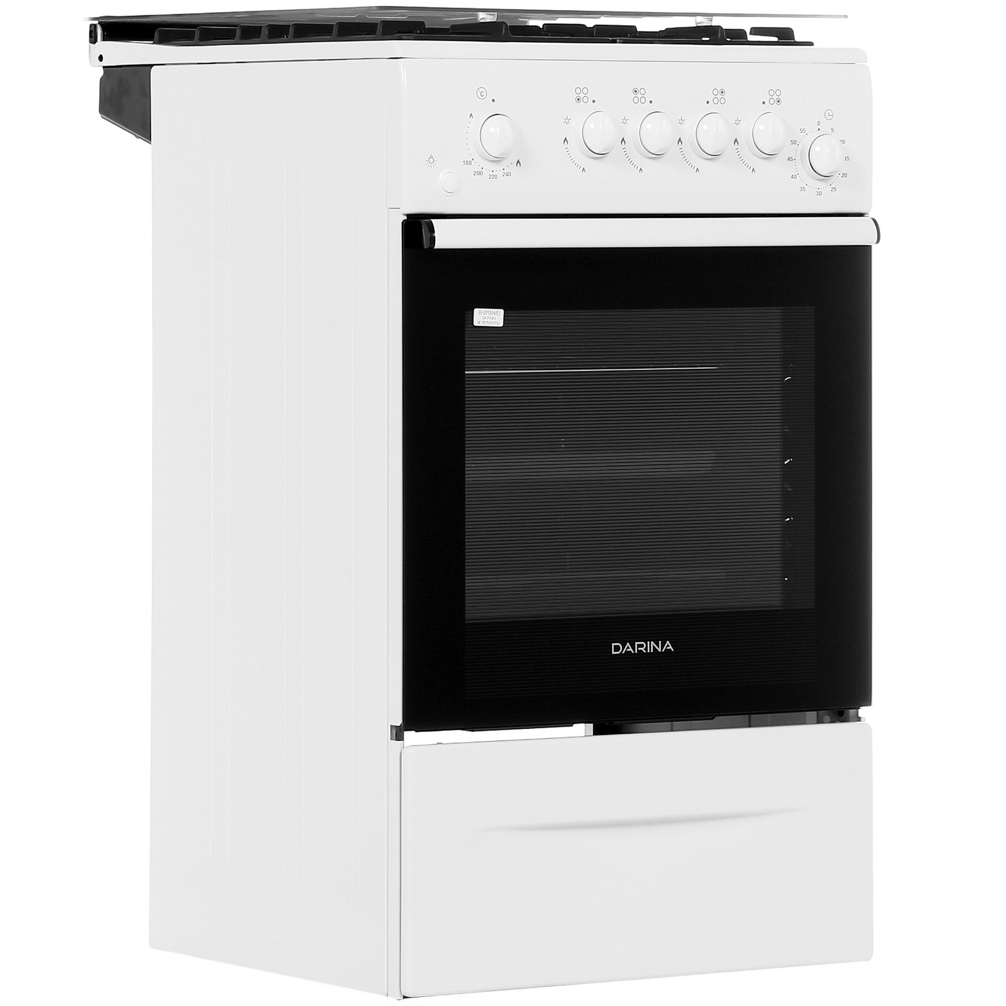 1377050 Газовая плита DARINA F1 3015W белый STDN-0011391 - Вид №1