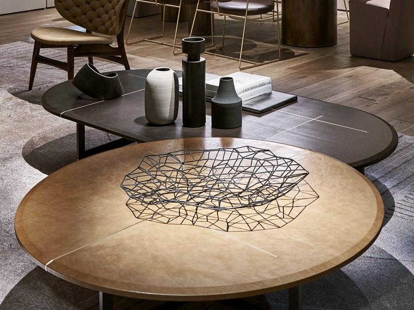 BAXTER Низкий овальный журнальный столик для гостиной Placè Place sun-id-1383967 - Вид №2