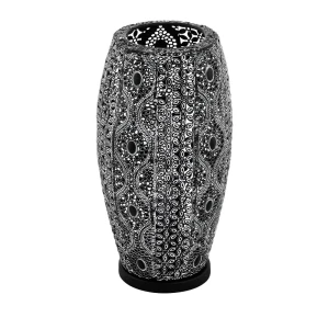 Лампа настольная Eglo Riyadh 40 Вт ø180 мм, цвет черный 85113687 STLM-2136367