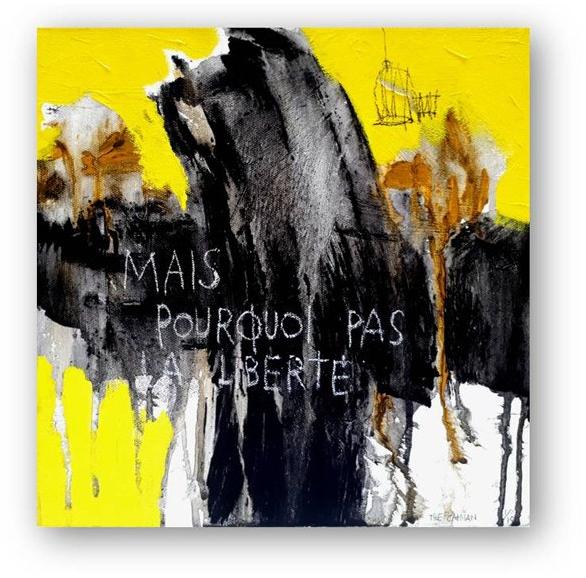 ICI ET LÀ Я акрил твоя ткань The catman Ac100-89 - Вид №1