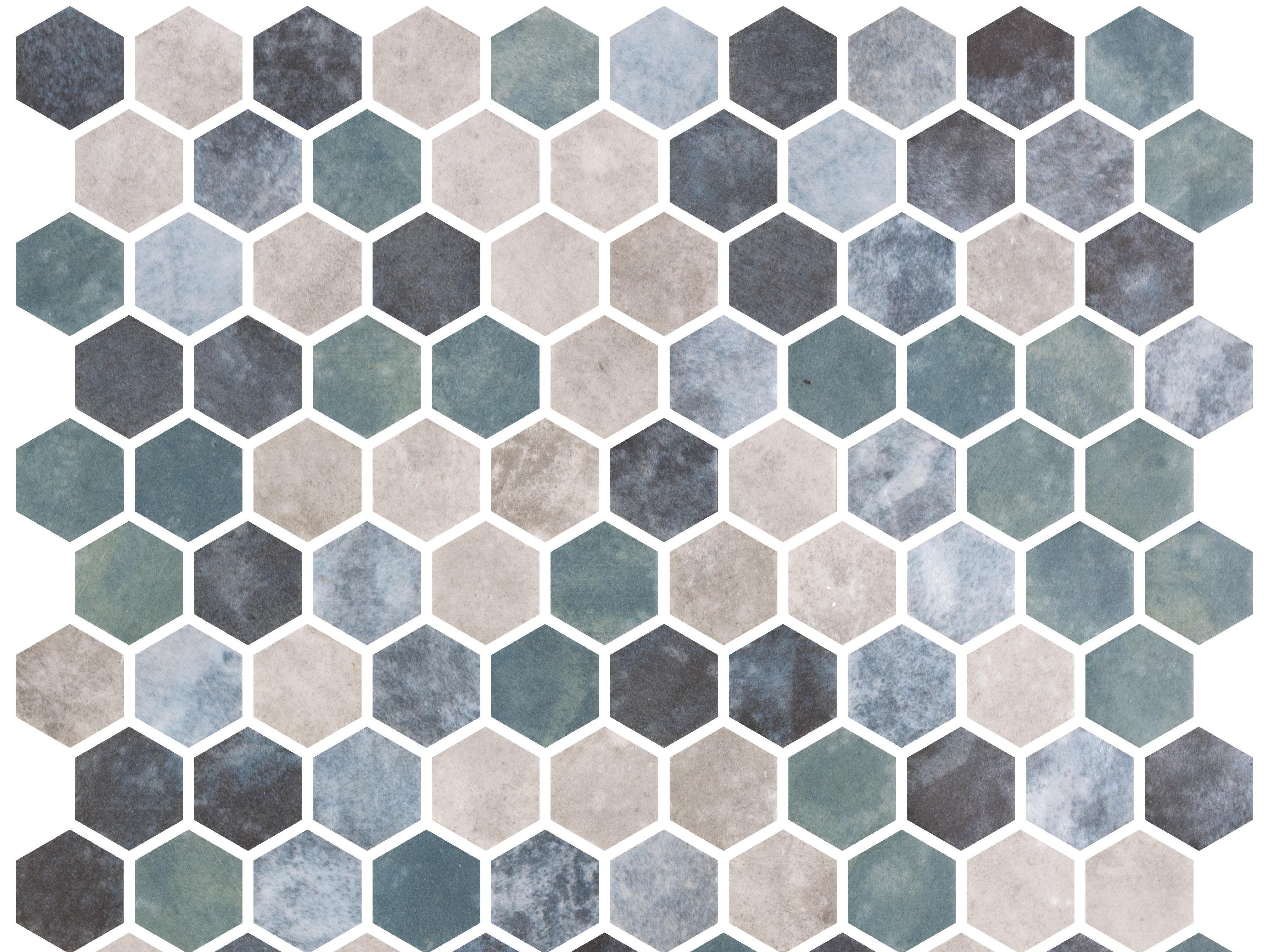 Внутренняя и наружная стеклянная мозаика Onix Hex Ecostones ARCH-00015600