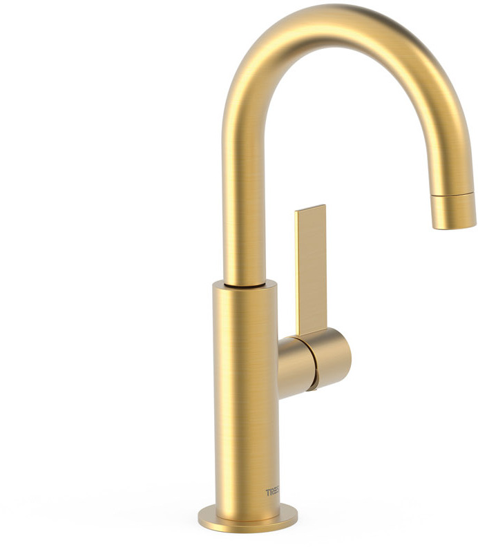 ПРОЕКТ-Смеситель для умывальника TRES с одной ручкой и боковым рычагом-21190401OM TRES