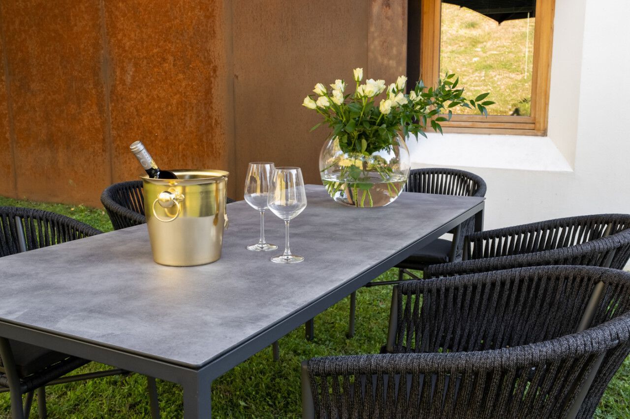 Прямоугольный садовый стол DRIGANI плоская поверхность ARCH-00104923 - Вид №1