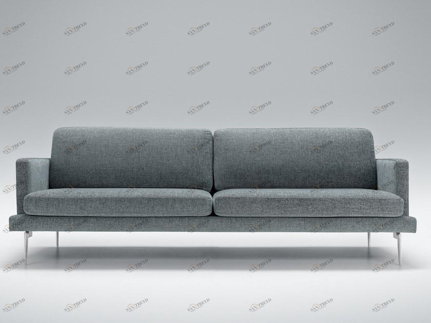 Sits Мягкий 3-х местный диван из ткани Ludvig sun-id-1417272