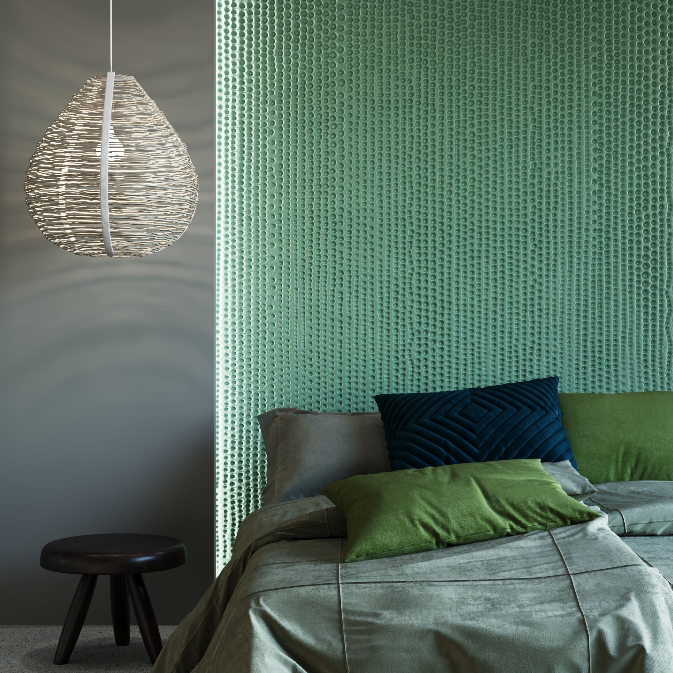 Трехмерная декоративная гипсовая панель WallDeco MATRIX ARCH-00127602