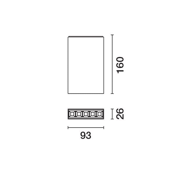 Алюминиевый светодиодный потолочный светильник iGuzzini Laser Blade XS ARCH-00118280 - Вид №11