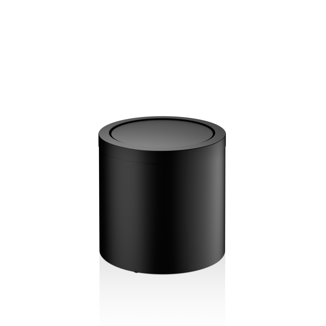 Ведра;Свободностоящие модели;С крышкой DW 125 DECOR WALTHER Черный матовый 608060 