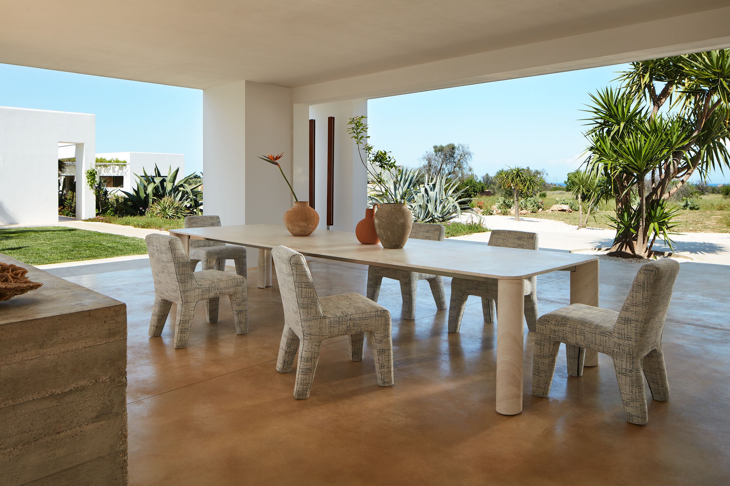 Мягкий стул из ткани Exteta Moonlight ARCH-00055996 - Вид №2