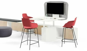 Sinetica Мультимедийный стол для переговоров из дерева с регулируемой высотой You fit