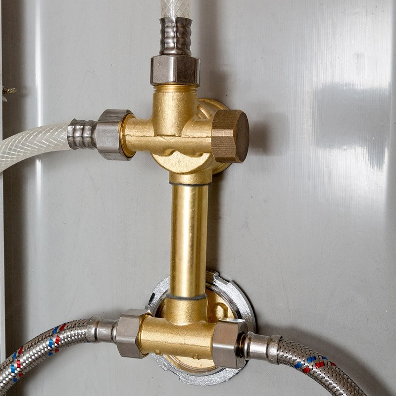 ЕМ1510 с гм. и эл. Душевая кабина DETO Серия EM BМ1510 LED с гм. BLACK - Вид №26