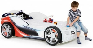 Кровать машина ABC-KING La-Man NEW красный (160*90)