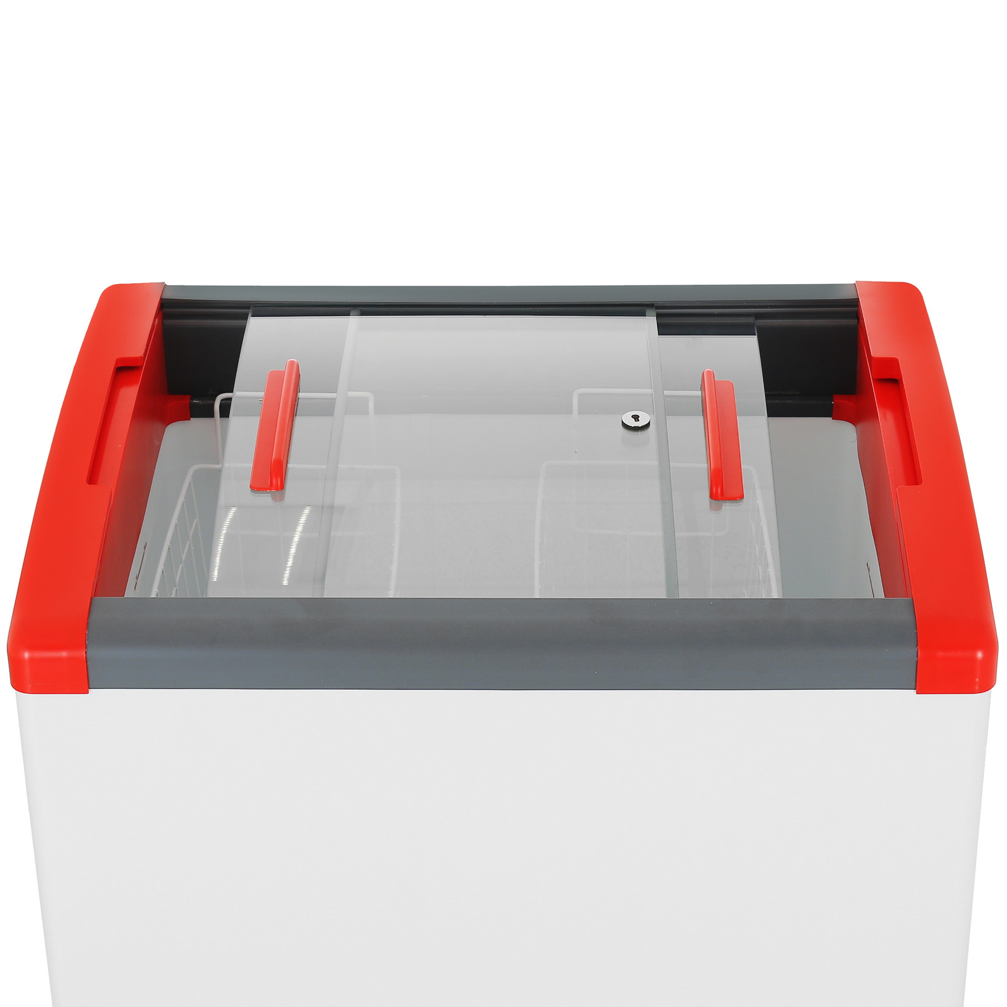 1109655 Морозильный ларь Frostor Gellar FG 250 E белый, красный STDN-0114797 - Вид №4