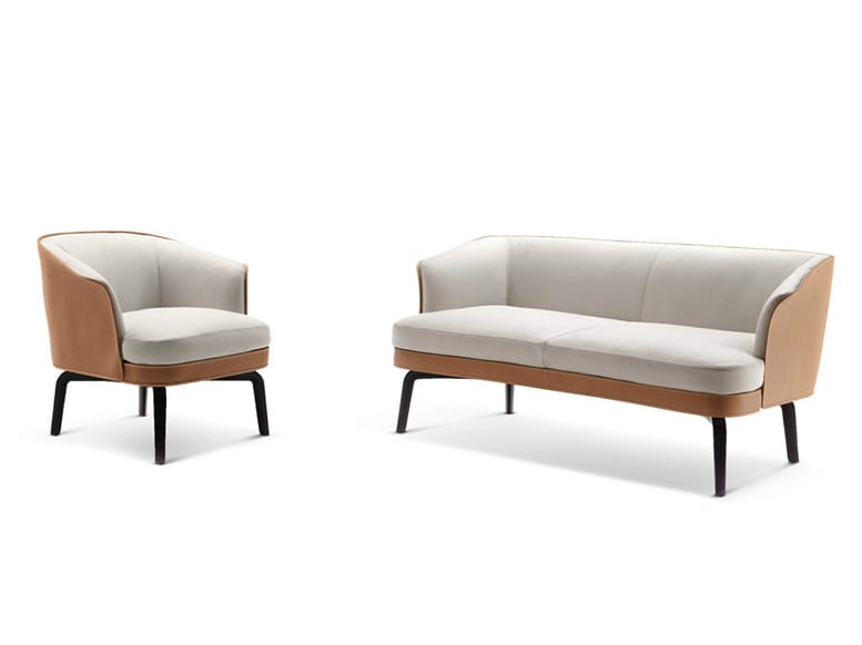 Кожаное кресло Poltrona Frau коллекция - диваны и кресла ARCH-00024628 - Вид №1