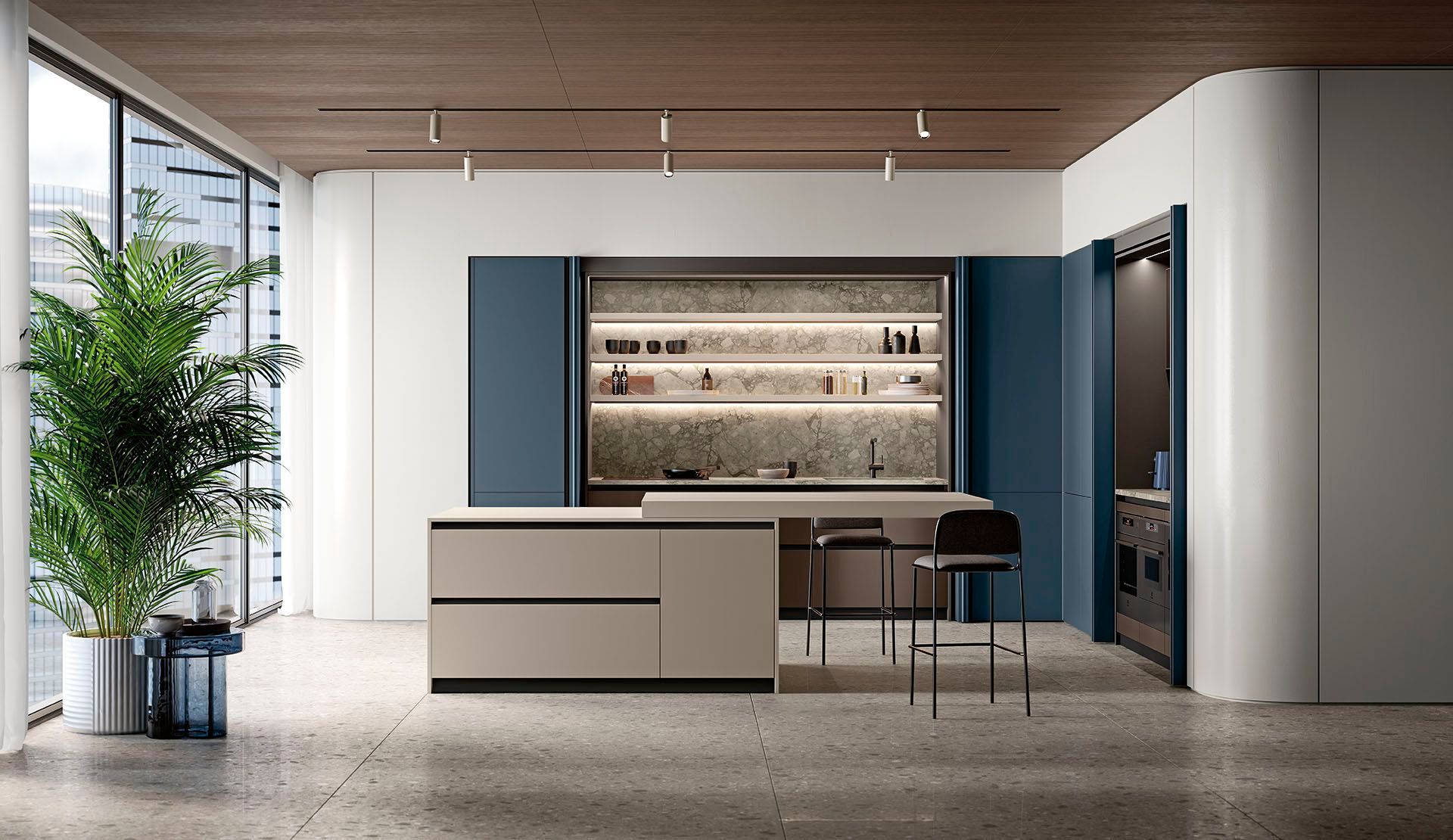 Встроенная кухня Febal Casa Origina ARCH-00127863 - Вид №42