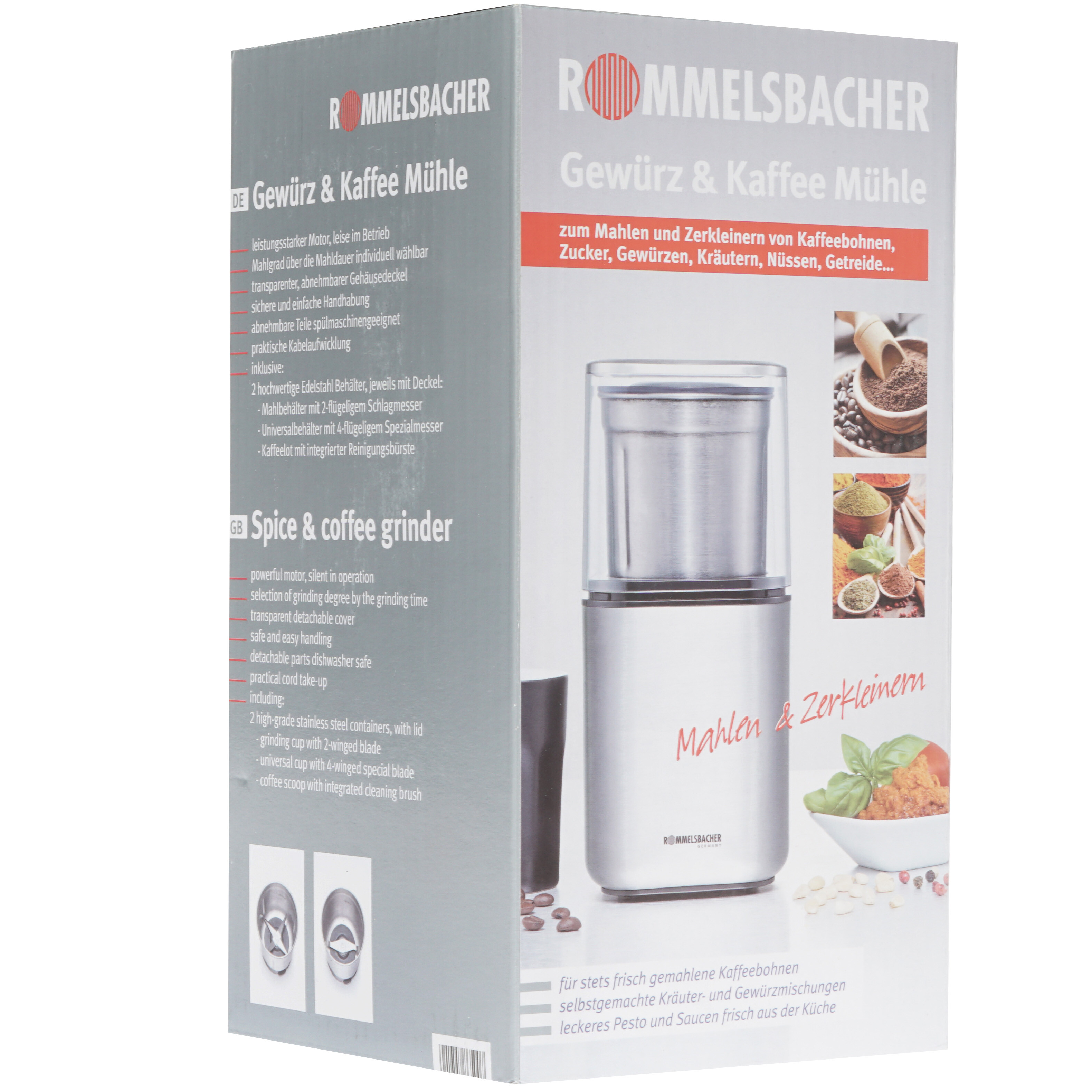 STDN-0103886 Кофемолка ручная ROMMELSBACHER Китай  - Вид №8