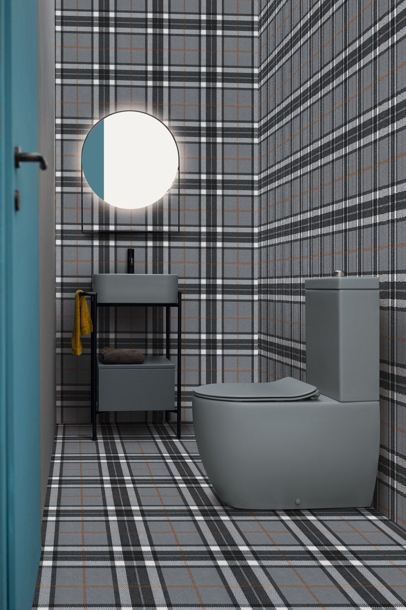 Напольная раковина из нержавеющей стали и дерева с ящиками Axa вещь ARCH-00144484 - Вид №1