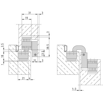 BaSys PIVOTA FX2 60 3-D Santreyd LK01-977 - Вид №1