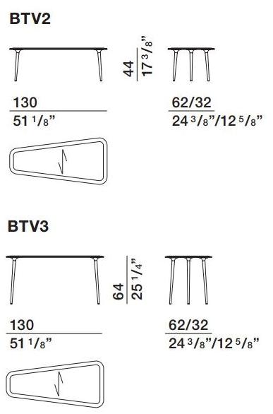 Molteni & C. Кофейный столик sun-id-1509761 - Вид №3
