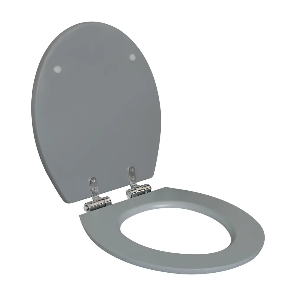 Сиденье для унитаза KONSENSA Терни с микролифтом цвет серый мрамор STLM-2131184 - Вид №1