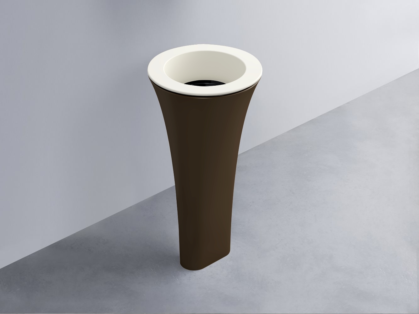 AMLA45-TL+AMPILT-N+AMCOLT-CA Раковина Amedeo Tondo отдельностоящая cielo Enjoy + Amedeo Ceramica Cielo