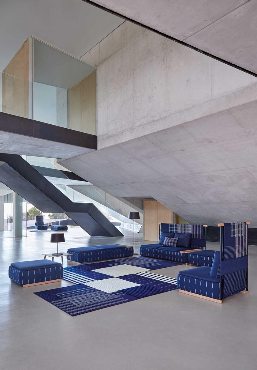 GAN Подушка из шерсти в прямоугольную полоску Lan sun-id-1394749 - Вид №19